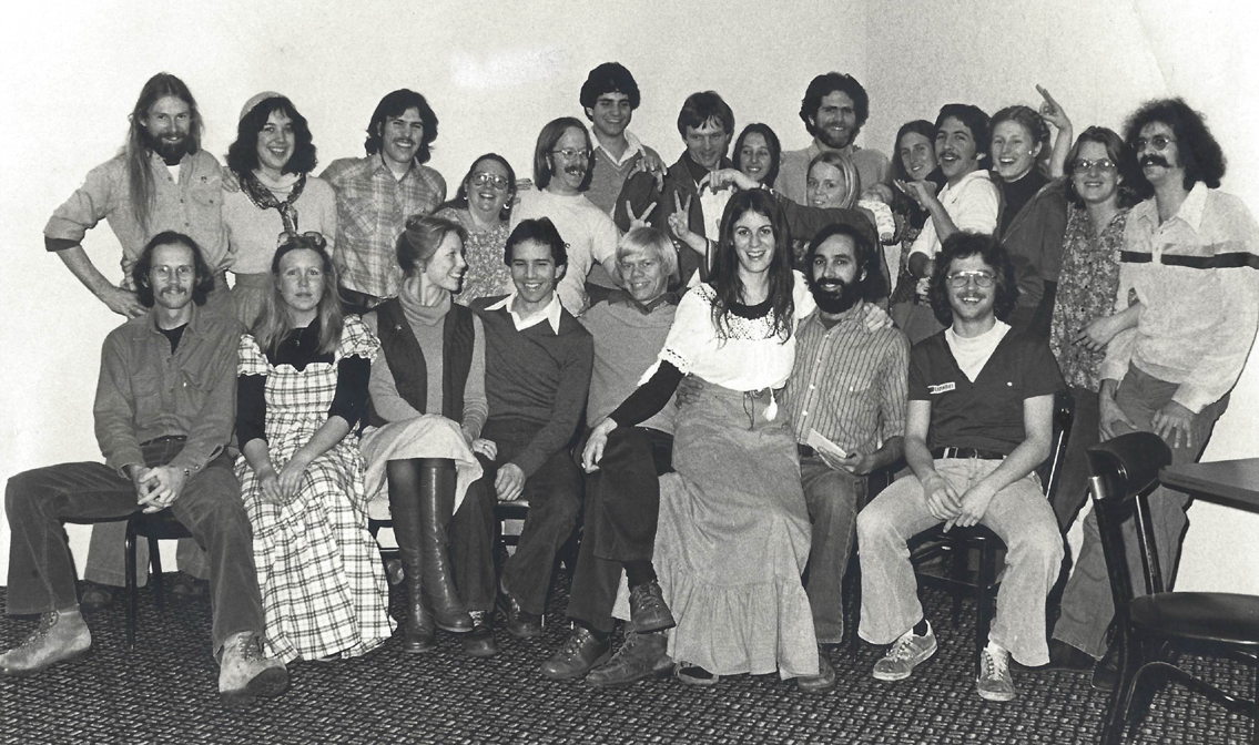 The staff of the Chico News and Review, circa 1978.